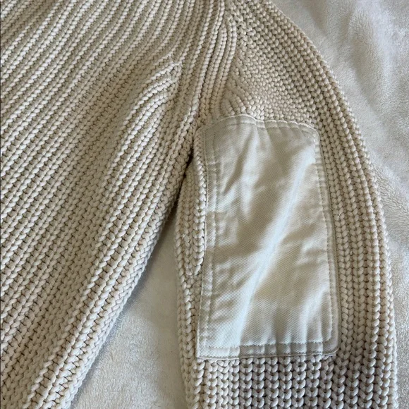 Equipment Cream Belted Cardigan Sweater - Picture 15 of 15